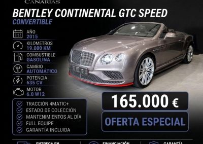 Bentley Continental GTC Speed