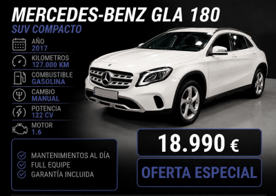 Mercedes Benz GLA 180